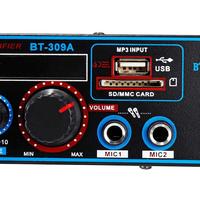 12/220V 800W 2CH Equalizer Verstärker Audio BT Stereo Leistungs verstärker Heimkino Verstärker HIFI FM USB SD Karten