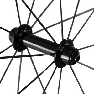 <span class=keywords><strong>ICAN</strong></span> — roues de bicyclette en carbone 700c, jeu de roues de bicyclette en carbone de 50mm à rayons c-ray et v-brake - Product Image 3