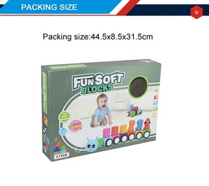 <span class=keywords><strong>51</strong></span> pièces diverses formes animaux voiture construction jouet bébé doux pour <span class=keywords><strong>les</strong></span> enfants - Product Image 5