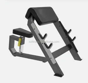 Spor salonu makineleri vücut egzersiz tezgahı oturmuş vaiz Curl XZH6031