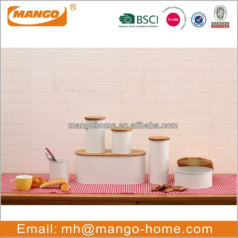 Set Kaleng Dapur Warna-warni Baru