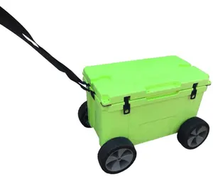 78L Roto molded Beach cooler box on wheels