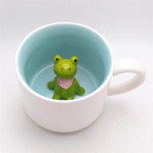 Mug à café 3D amusant avec un éléphant à l'intérieur, tasses à café, meilleur cadeau en céramique pour un anniversaire - Product Image 2