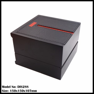 กล่องนาฬิกาหนังลายโลหะเย็บตะเข็บสำหรับผู้ชายสุดหรู ปี 2026 - Product Image 3