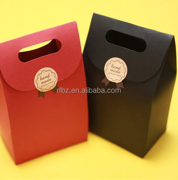 Scatola di imballaggio pieghevole in carta per alimenti in carta kraft marrone da 350g riciclata di alta qualità