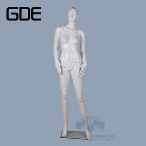 Présentoir de mannequins féminins en <span class=keywords><strong>plastique</strong></span>, vente en gros, 5 pièces - Product Image 3