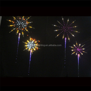 Projecteur de lumière en Fiber optique, éclairage intelligent à led de tir d'artifice, avec thunder LED et scintillant - Product Image 2