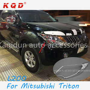 Precio al por mayor L200 2015 <span class=keywords><strong>Mitsubishi</strong></span> Triton cabeza ligera cubierta de la lámpara de cabeza accesorios para <span class=keywords><strong>Mitsubishi</strong></span> L200 - Product Image 1