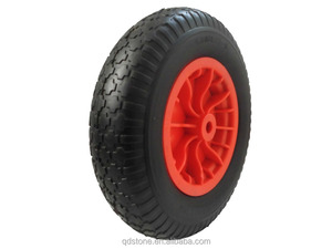Roues de brouette en PU 4.80/4.00-8 Roues de chariot Robustes - Product Image 3