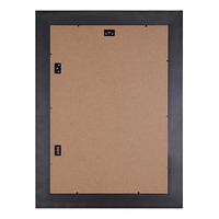 Bingkai sertifikat ganda 14x20 dengan Logo kustom yang hiasan emas hitam desain memungkinkan dua 8.5x11 inci sertifikat Diplomas ASI