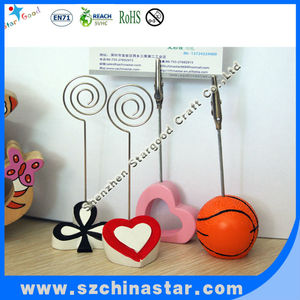 Le bien vendre amour forme métal photo <span class=keywords><strong>clip</strong></span> holder - Product Image 1
