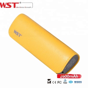 WST Mini 2600mah พาวเวอร์แบงค์อิเล็กตรอนอุปกรณ์เสริมโทรศัพท์มือถือลิปสติกธนาคารพลังงานน่ารักของกวางโจว - Product Image 3