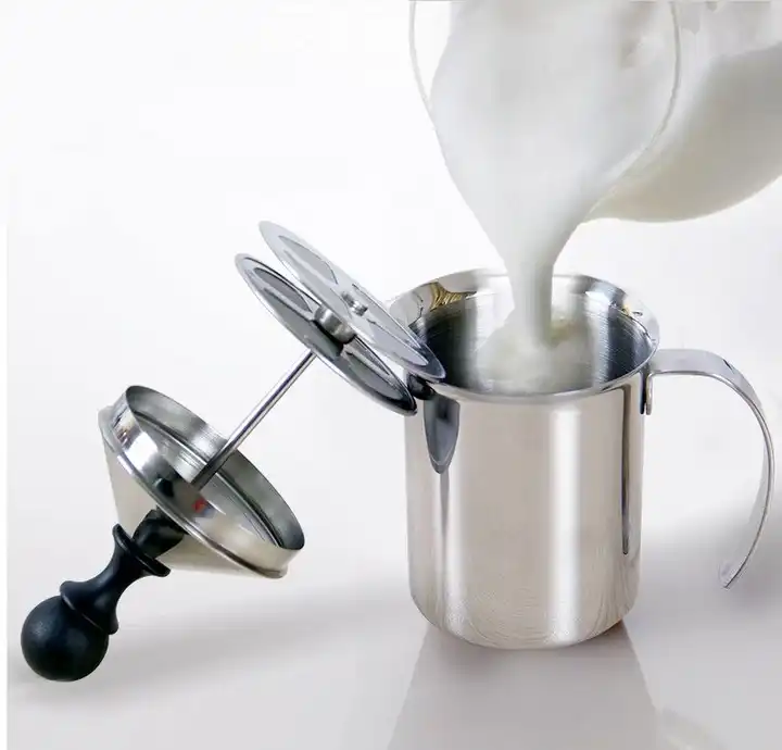 Best Selling Commercial Stainless Steel Manual Milk Frother From Factory -  Buy Best Selling Commercial Stainless Steel Manual Milk Frother From  Factory Product on