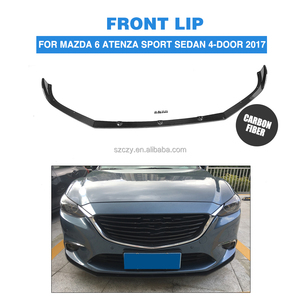 In Fibra di carbonio Spoiler Anteriore per <span class=keywords><strong>Mazda</strong></span> 6 Atenza Sport <span class=keywords><strong>Berlina</strong></span> 4 Porte 2017 - Product Image 2
