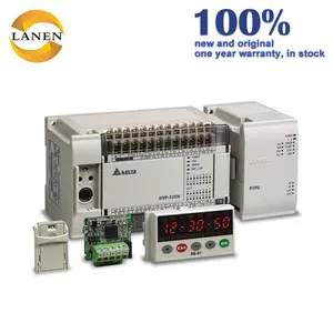 High Proformance Asli Delta CNC PLC dan Pengontrol HMI Perangkat Lunak Pemrograman Pengontrol Logika DVP12SA11R dengan Harga Yang Baik