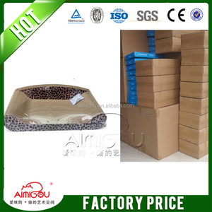 Barato Cartón Corrugado Cat Scratcher con Hierba <span class=keywords><strong>Gatera</strong></span> - Product Image 1
