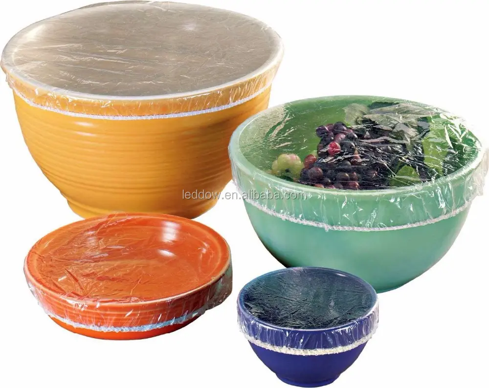 Fumo Best Selling High quality disposable food grade PE plastic elastic bowl covers