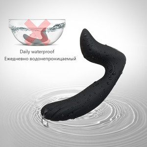 USB ricaricabile in Silicone prostatico massaggiatore 10 velocità Mute Sexo anale P Spot vibratore per adulti giocattoli del sesso per uomo culo masturbatore - Product Image 5