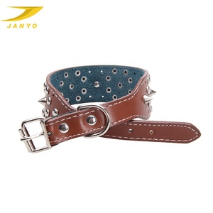 Hochwertiges neues Design Vintage mit Metall <span class=keywords><strong>4</strong></span> Zoll Hunde halsband - Product Image 4