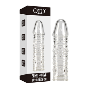 Funda para Pene Otto en Oferta, Condón para Hombres, Estimulación del Punto G, Retraso de la Eyaculación, Color Blanco Cristal, 170 mm - Product Image 6