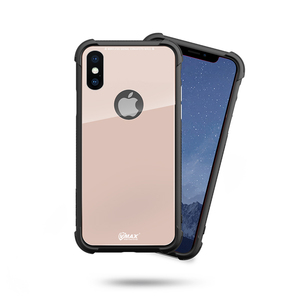 Soporte inalámbrico carga vidrio templado ARMOR Plus TPU funda de teléfono móvil con airbag para iPhone X - Product Image 2