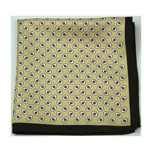 <span class=keywords><strong>Pañuelo</strong></span> <span class=keywords><strong>bordado</strong></span> a mano cuadrado bolsillo granate seda al por mayor DPS5408 - Product Image 4