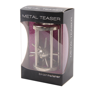 Mini Puzzle 3D in Filo Metallico Rompicapo Educativo <span class=keywords><strong>Gioco</strong></span> di Logica - Product Image 1