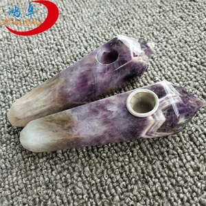 En gros personnalisé améthyste <span class=keywords><strong>fluorite</strong></span> <span class=keywords><strong>cristal</strong></span> pipes - Product Image 1