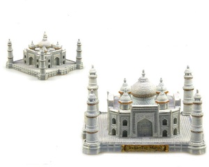 Resina personalizzata india souvenir scultura Taj Mahal statue