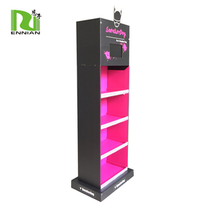 Tampilan Lantai Kardus Rak Supermarket <span class=keywords><strong>POP</strong></span> dengan Layar LCD - Product Image 3