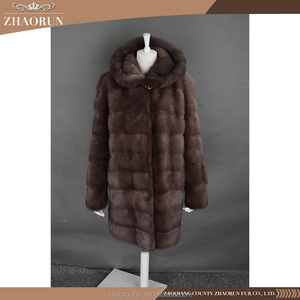 Venta caliente mujeres invierno ruso chaqueta visón <span class=keywords><strong>abrigo</strong></span> de piel de mujer - Product Image 1