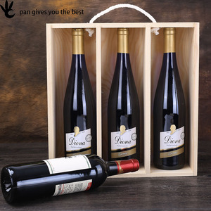 Por Encargo Cajas De Vino De Madera Al Por Mayor De Madera de Pino - Product Image 2