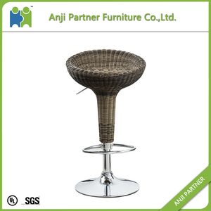 Alta calidad china fabricante durable ajustable mimbre taburete de bar (Megi) - Product Image 2