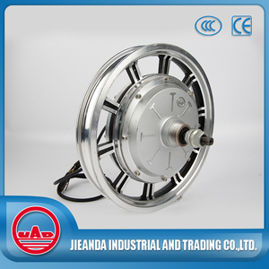 14 pulgadas 400 rpm alto par motor de corriente continua para vehículos de Recreo y Bicicleta Eléctrica - Product Image 1