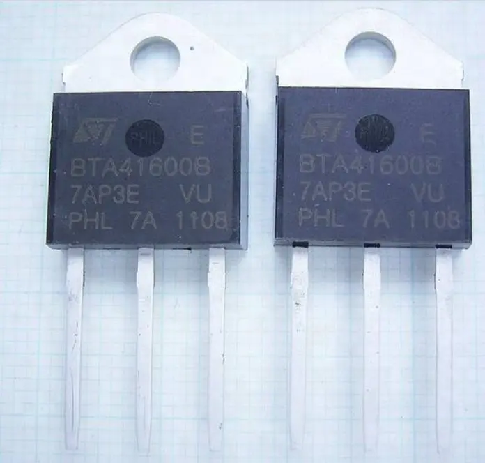 (Двусторонняя SCR Транзистор) <span class=keywords><strong>BTA41</strong></span>-600BRG
