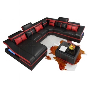 Set gambar <span class=keywords><strong>Sofa</strong></span> <span class=keywords><strong>Model</strong></span> baru ruang tamu dengan bagian desain terbaru Jerman - Product Image 6