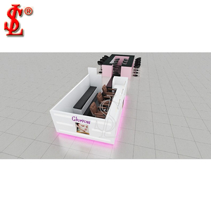 2018 Trung Tâm Mua Sắm Mới Nhất Kiosk Lông Mày Threading Kiosk Móng Chân Kiosk - Product Image 1