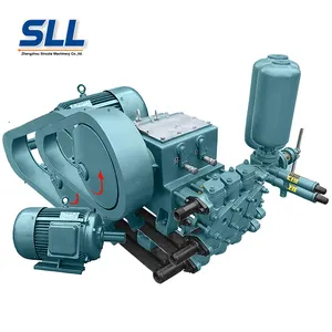 광업 Longlife 긍정 진지변환 진흙 슬러리 그라우트 펌프 3 실린더 플런저 펌프