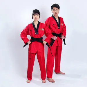 定制 WTF Dobok 跆拳道战斗机制服