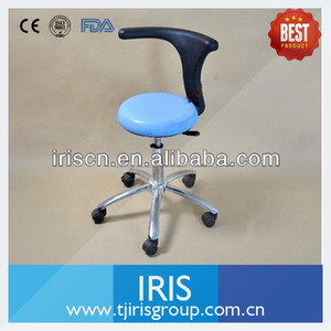 Dentaires technicien selles / <span class=keywords><strong>tabouret</strong></span> en métal avec dossier - Product Image 1