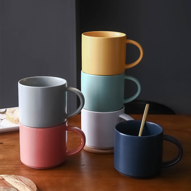 12 oz ceramic coffee mug with lid Ceramic Reusable Travel Mug- 12oz.-EMERALD