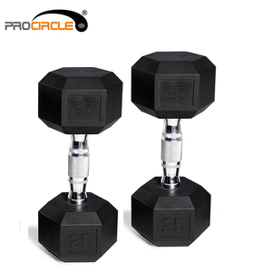 Black Rubber Adjustable <strong>4kg</strong> Gym <strong>Dumbbell</strong> Made in China - Product Image 5