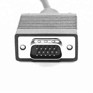 HD 15 Pin Nam Để Nam <span class=keywords><strong>VGA</strong></span> Tiêu Đề Cáp 15M Awm 2919 VW-1 Điện Áp Thấp Cáp Máy Tính 50ft - Product Image 4