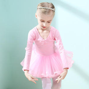 Kids Girls Long Sleeve Ballet <strong>Dress</strong> <strong>for</strong> Gymnastics Professional Ballet Tutu Children Costume Ruffle <strong>Dress</strong> <strong>Teen</strong> Girls Dance <strong>Dress</strong> - Product Image 2