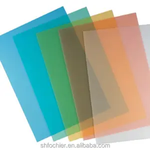 Shanghai Fochier good bending plastic sheet pvc paper laminating sheet