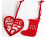 Pendant wholesale felt Christmas decoration - Product Image 2