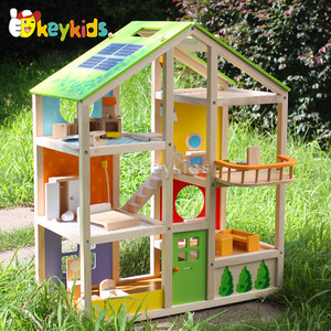 2016 venta al por mayor de madera Kids Play House, divertido jugar a la casita W06A158 - Product Image 5