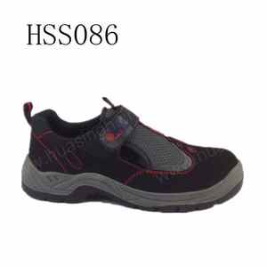 LXG, elegantes zapatos de seguridad de malla transpirable para hombre, zapatos de trabajo de corte bajo, calzado protector HSS86 - Product Image 1