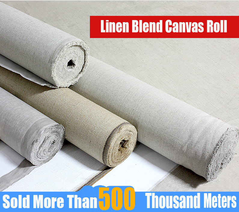 Картина холст с тонкой текстурой/смесь льна холст