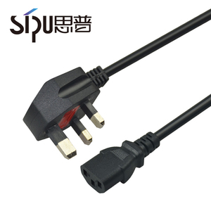 SIPU Anh BSI Phê Duyệt BS 1363 Anh AC Power Dây 13A 250V <span class=keywords><strong>3</strong></span> <span class=keywords><strong>Pin</strong></span> Lắp Ráp Cắm Với Cầu Chì - Product Image 6